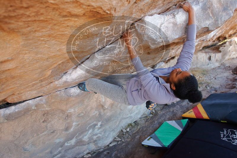 Bouldering in Hueco Tanks on 02/01/2020 with Blue Lizard Climbing and Yoga

Filename: SRM_20200201_1205060.jpg
Aperture: f/3.2
Shutter Speed: 1/320
Body: Canon EOS-1D Mark II
Lens: Canon EF 16-35mm f/2.8 L