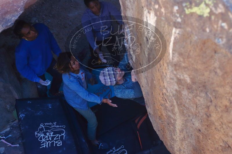 Bouldering in Hueco Tanks on 02/01/2020 with Blue Lizard Climbing and Yoga

Filename: SRM_20200201_1549290.jpg
Aperture: f/3.5
Shutter Speed: 1/320
Body: Canon EOS-1D Mark II
Lens: Canon EF 50mm f/1.8 II