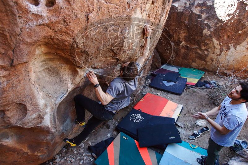 Bouldering in Hueco Tanks on 02/14/2020 with Blue Lizard Climbing and Yoga

Filename: SRM_20200214_1407560.jpg
Aperture: f/4.5
Shutter Speed: 1/250
Body: Canon EOS-1D Mark II
Lens: Canon EF 16-35mm f/2.8 L