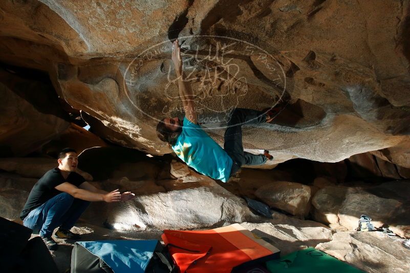 Bouldering in Hueco Tanks on 02/14/2020 with Blue Lizard Climbing and Yoga

Filename: SRM_20200214_1711160.jpg
Aperture: f/8.0
Shutter Speed: 1/320
Body: Canon EOS-1D Mark II
Lens: Canon EF 16-35mm f/2.8 L