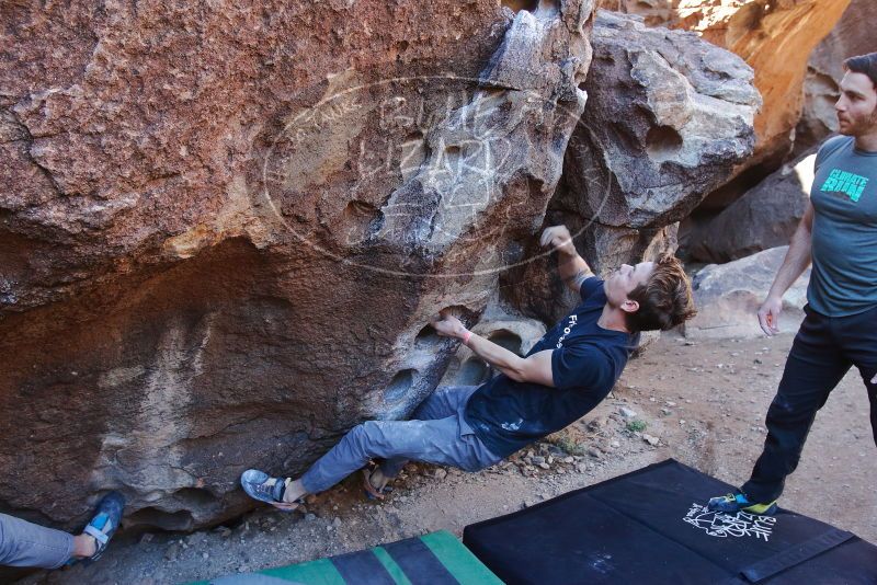 Bouldering in Hueco Tanks on 02/16/2020 with Blue Lizard Climbing and Yoga

Filename: SRM_20200216_1043450.jpg
Aperture: f/5.0
Shutter Speed: 1/250
Body: Canon EOS-1D Mark II
Lens: Canon EF 16-35mm f/2.8 L