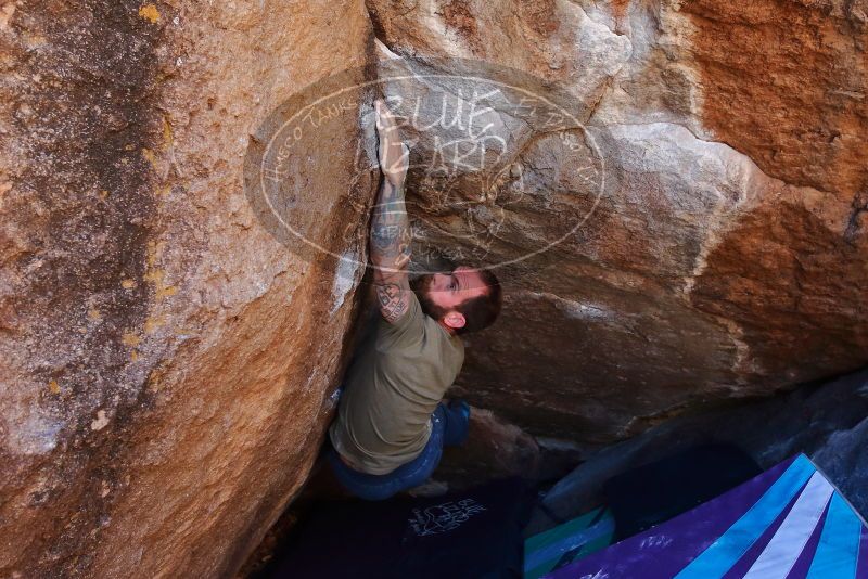 Bouldering in Hueco Tanks on 02/16/2020 with Blue Lizard Climbing and Yoga

Filename: SRM_20200216_1128361.jpg
Aperture: f/5.0
Shutter Speed: 1/250
Body: Canon EOS-1D Mark II
Lens: Canon EF 16-35mm f/2.8 L