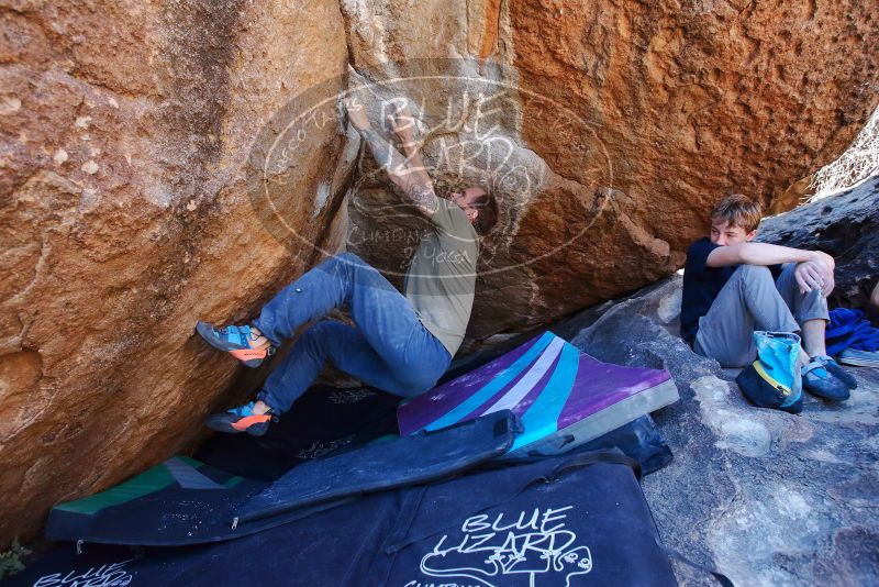 Bouldering in Hueco Tanks on 02/16/2020 with Blue Lizard Climbing and Yoga

Filename: SRM_20200216_1138440.jpg
Aperture: f/5.0
Shutter Speed: 1/250
Body: Canon EOS-1D Mark II
Lens: Canon EF 16-35mm f/2.8 L