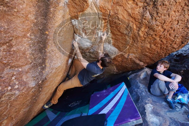 Bouldering in Hueco Tanks on 02/16/2020 with Blue Lizard Climbing and Yoga

Filename: SRM_20200216_1142270.jpg
Aperture: f/5.0
Shutter Speed: 1/250
Body: Canon EOS-1D Mark II
Lens: Canon EF 16-35mm f/2.8 L