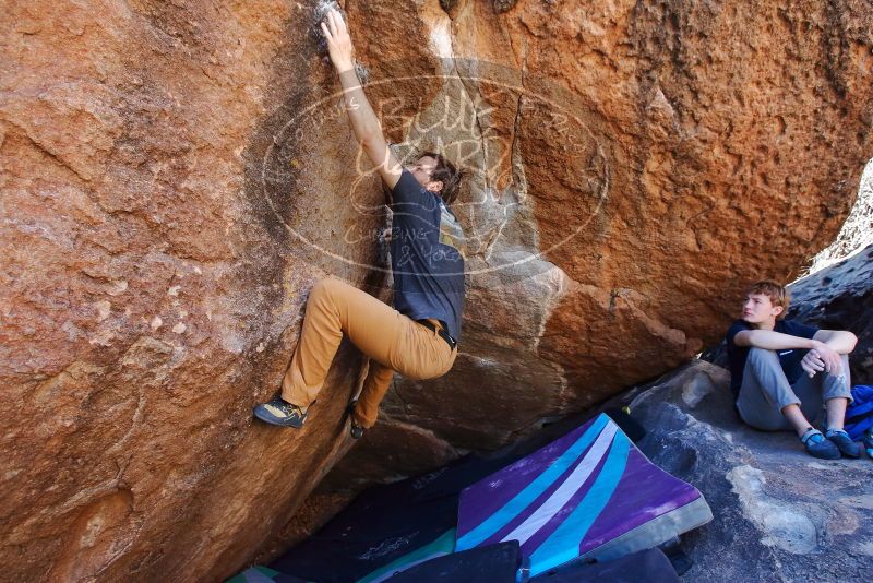 Bouldering in Hueco Tanks on 02/16/2020 with Blue Lizard Climbing and Yoga

Filename: SRM_20200216_1144380.jpg
Aperture: f/5.0
Shutter Speed: 1/250
Body: Canon EOS-1D Mark II
Lens: Canon EF 16-35mm f/2.8 L