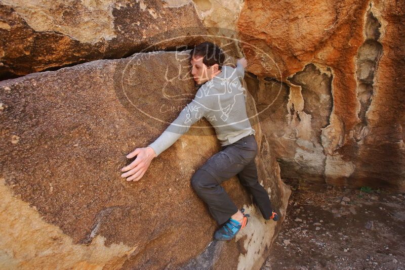 Bouldering in Hueco Tanks on 02/16/2020 with Blue Lizard Climbing and Yoga

Filename: SRM_20200216_1240580.jpg
Aperture: f/5.6
Shutter Speed: 1/250
Body: Canon EOS-1D Mark II
Lens: Canon EF 16-35mm f/2.8 L