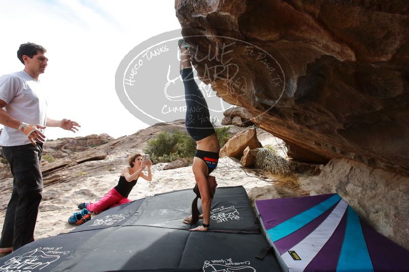 Bouldering in Hueco Tanks on 02/17/2020 with Blue Lizard Climbing and Yoga

Filename: SRM_20200217_1516220.jpg
Aperture: f/5.6
Shutter Speed: 1/320
Body: Canon EOS-1D Mark II
Lens: Canon EF 16-35mm f/2.8 L