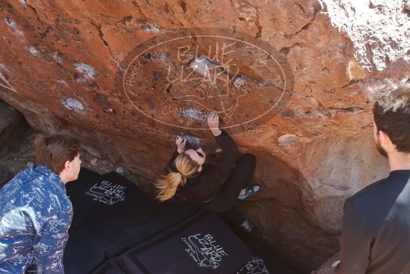 Bouldering in Hueco Tanks on 02/25/2020 with Blue Lizard Climbing and Yoga

Filename: SRM_20200225_1348420.jpg
Aperture: f/6.3
Shutter Speed: 1/250
Body: Canon EOS-1D Mark II
Lens: Canon EF 16-35mm f/2.8 L