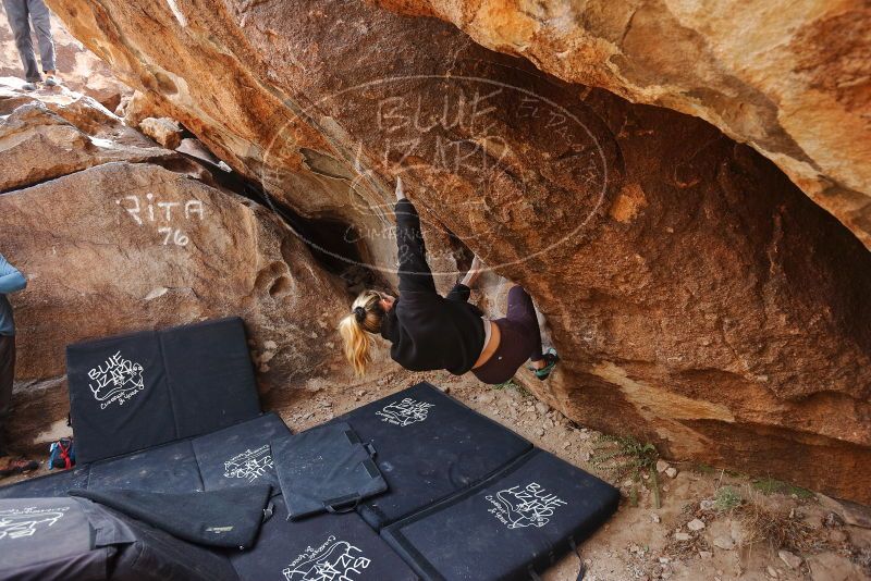 Bouldering in Hueco Tanks on 02/28/2020 with Blue Lizard Climbing and Yoga

Filename: SRM_20200228_1216570.jpg
Aperture: f/4.0
Shutter Speed: 1/320
Body: Canon EOS-1D Mark II
Lens: Canon EF 16-35mm f/2.8 L