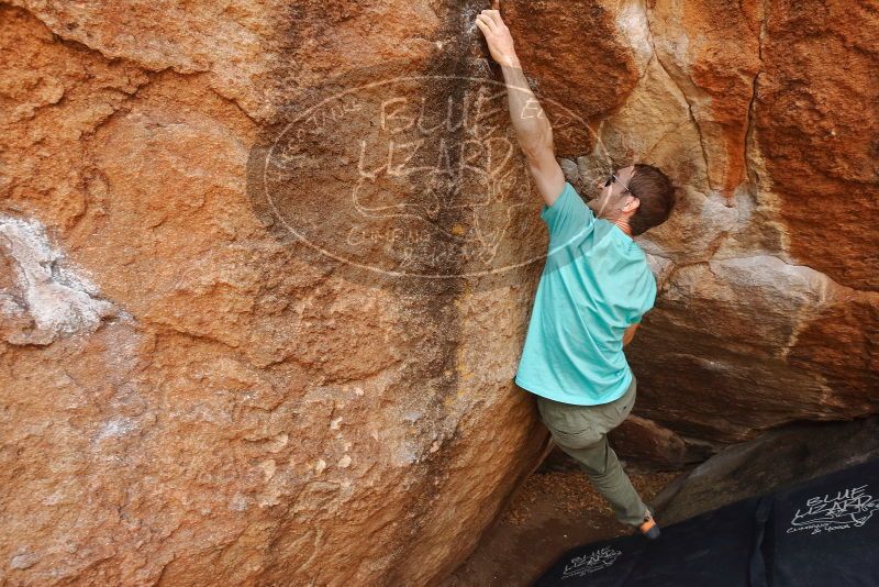 Bouldering in Hueco Tanks on 02/28/2020 with Blue Lizard Climbing and Yoga

Filename: SRM_20200228_1245260.jpg
Aperture: f/7.1
Shutter Speed: 1/250
Body: Canon EOS-1D Mark II
Lens: Canon EF 16-35mm f/2.8 L