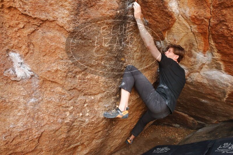 Bouldering in Hueco Tanks on 02/28/2020 with Blue Lizard Climbing and Yoga

Filename: SRM_20200228_1247000.jpg
Aperture: f/7.1
Shutter Speed: 1/250
Body: Canon EOS-1D Mark II
Lens: Canon EF 16-35mm f/2.8 L