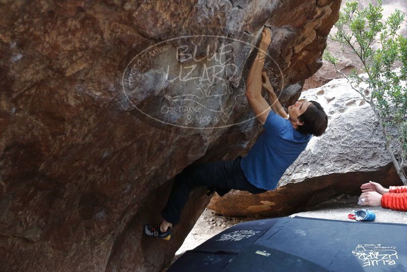 Bouldering in Hueco Tanks on 02/28/2020 with Blue Lizard Climbing and Yoga

Filename: SRM_20200228_1308230.jpg
Aperture: f/5.0
Shutter Speed: 1/250
Body: Canon EOS-1D Mark II
Lens: Canon EF 16-35mm f/2.8 L