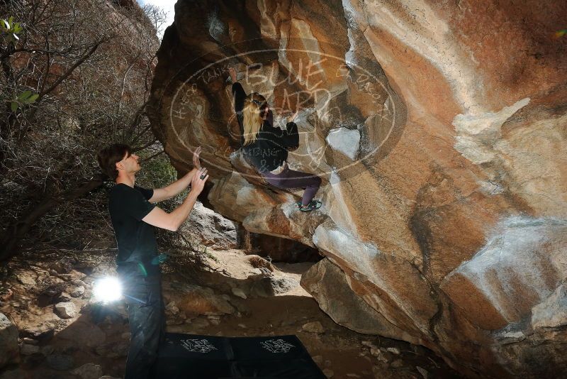 Bouldering in Hueco Tanks on 02/28/2020 with Blue Lizard Climbing and Yoga

Filename: SRM_20200228_1421590.jpg
Aperture: f/8.0
Shutter Speed: 1/250
Body: Canon EOS-1D Mark II
Lens: Canon EF 16-35mm f/2.8 L