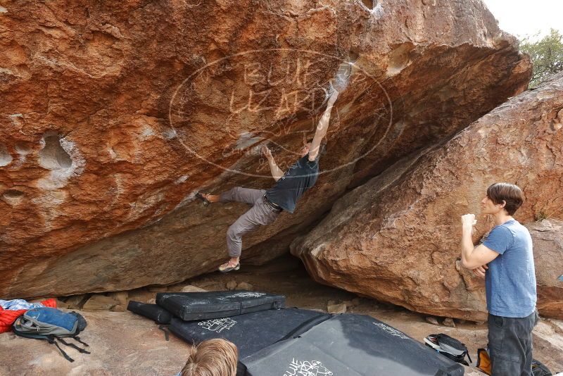 Bouldering in Hueco Tanks on 02/28/2020 with Blue Lizard Climbing and Yoga

Filename: SRM_20200228_1445510.jpg
Aperture: f/8.0
Shutter Speed: 1/250
Body: Canon EOS-1D Mark II
Lens: Canon EF 16-35mm f/2.8 L