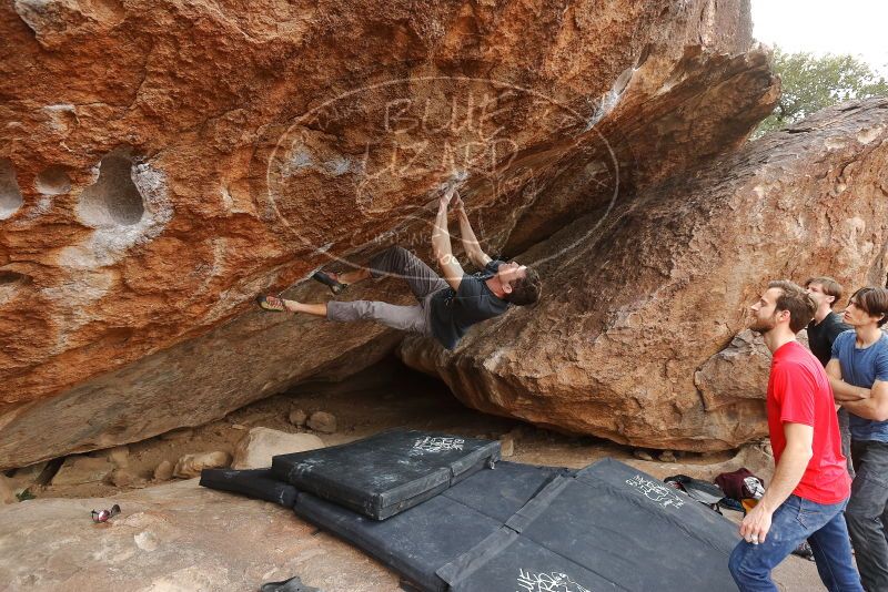 Bouldering in Hueco Tanks on 02/28/2020 with Blue Lizard Climbing and Yoga

Filename: SRM_20200228_1508040.jpg
Aperture: f/5.6
Shutter Speed: 1/250
Body: Canon EOS-1D Mark II
Lens: Canon EF 16-35mm f/2.8 L