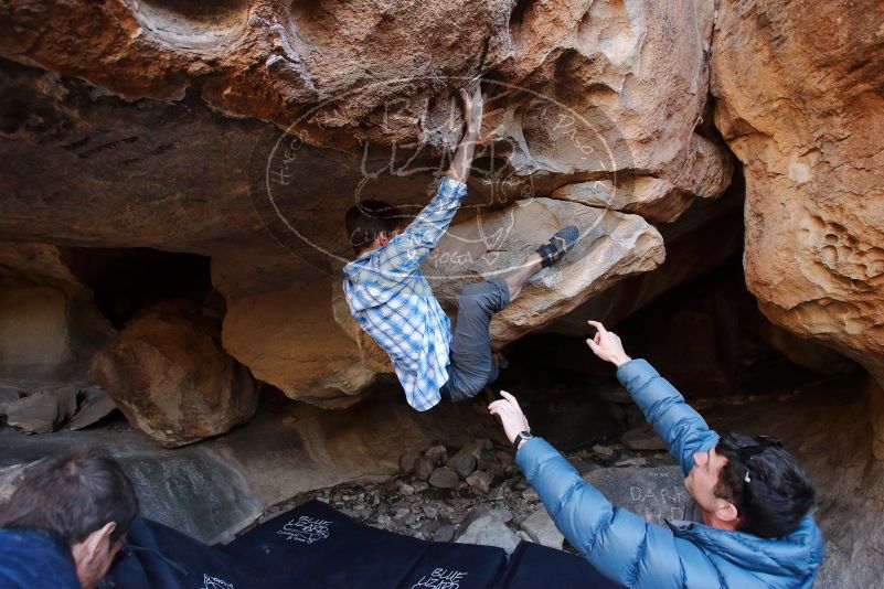 Bouldering in Hueco Tanks on 02/29/2020 with Blue Lizard Climbing and Yoga

Filename: SRM_20200229_1539040.jpg
Aperture: f/4.5
Shutter Speed: 1/200
Body: Canon EOS-1D Mark II
Lens: Canon EF 16-35mm f/2.8 L