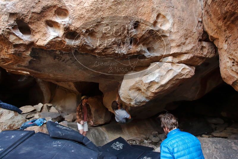 Bouldering in Hueco Tanks on 02/29/2020 with Blue Lizard Climbing and Yoga

Filename: SRM_20200229_1548020.jpg
Aperture: f/4.0
Shutter Speed: 1/250
Body: Canon EOS-1D Mark II
Lens: Canon EF 16-35mm f/2.8 L