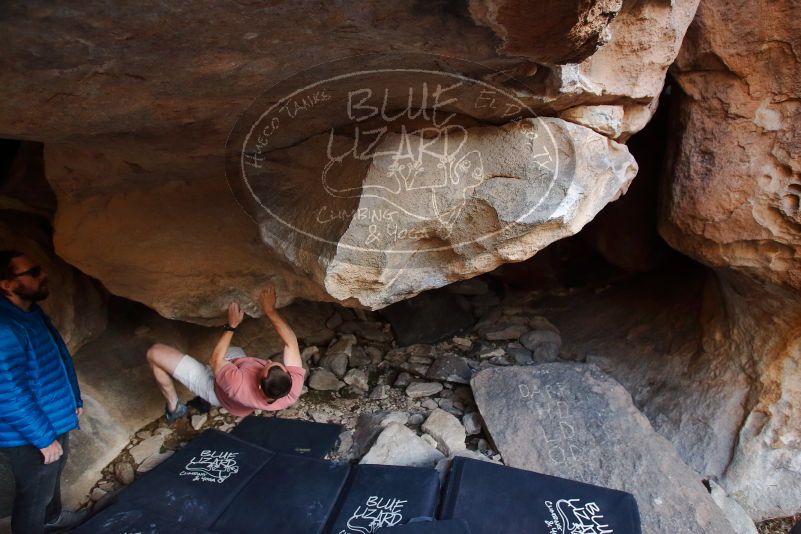 Bouldering in Hueco Tanks on 02/29/2020 with Blue Lizard Climbing and Yoga

Filename: SRM_20200229_1557250.jpg
Aperture: f/3.5
Shutter Speed: 1/250
Body: Canon EOS-1D Mark II
Lens: Canon EF 16-35mm f/2.8 L