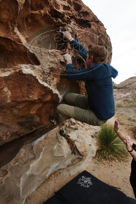 Bouldering in Hueco Tanks on 02/29/2020 with Blue Lizard Climbing and Yoga

Filename: SRM_20200229_1647100.jpg
Aperture: f/6.3
Shutter Speed: 1/250
Body: Canon EOS-1D Mark II
Lens: Canon EF 16-35mm f/2.8 L