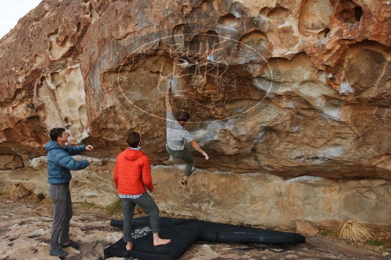 Bouldering in Hueco Tanks on 02/29/2020 with Blue Lizard Climbing and Yoga

Filename: SRM_20200229_1706310.jpg
Aperture: f/5.6
Shutter Speed: 1/400
Body: Canon EOS-1D Mark II
Lens: Canon EF 16-35mm f/2.8 L