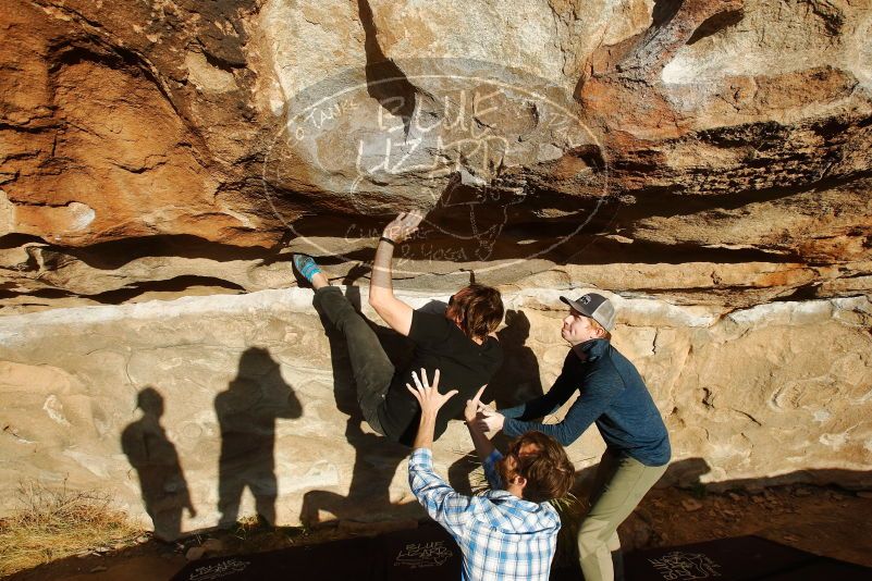 Bouldering in Hueco Tanks on 02/29/2020 with Blue Lizard Climbing and Yoga

Filename: SRM_20200229_1804400.jpg
Aperture: f/6.3
Shutter Speed: 1/400
Body: Canon EOS-1D Mark II
Lens: Canon EF 16-35mm f/2.8 L