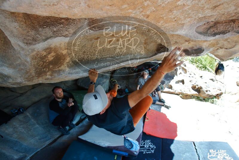 Bouldering in Hueco Tanks on 03/07/2020 with Blue Lizard Climbing and Yoga

Filename: SRM_20200307_1154570.jpg
Aperture: f/5.6
Shutter Speed: 1/250
Body: Canon EOS-1D Mark II
Lens: Canon EF 16-35mm f/2.8 L