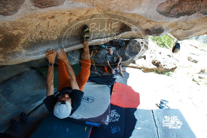 Bouldering in Hueco Tanks on 03/07/2020 with Blue Lizard Climbing and Yoga

Filename: SRM_20200307_1203300.jpg
Aperture: f/5.6
Shutter Speed: 1/320
Body: Canon EOS-1D Mark II
Lens: Canon EF 16-35mm f/2.8 L