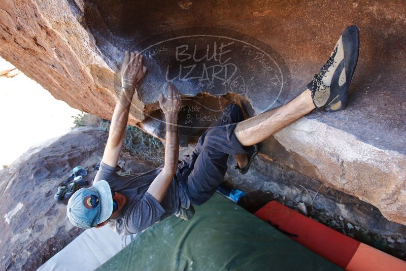 Bouldering in Hueco Tanks on 03/07/2020 with Blue Lizard Climbing and Yoga

Filename: SRM_20200307_1531260.jpg
Aperture: f/4.0
Shutter Speed: 1/400
Body: Canon EOS-1D Mark II
Lens: Canon EF 16-35mm f/2.8 L