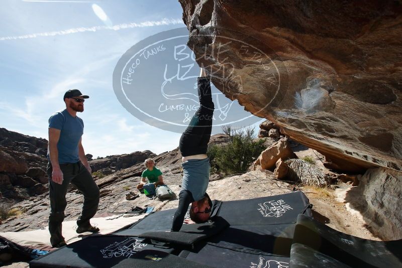 Bouldering in Hueco Tanks on 03/06/2020 with Blue Lizard Climbing and Yoga

Filename: SRM_20200306_1149430.jpg
Aperture: f/8.0
Shutter Speed: 1/250
Body: Canon EOS-1D Mark II
Lens: Canon EF 16-35mm f/2.8 L