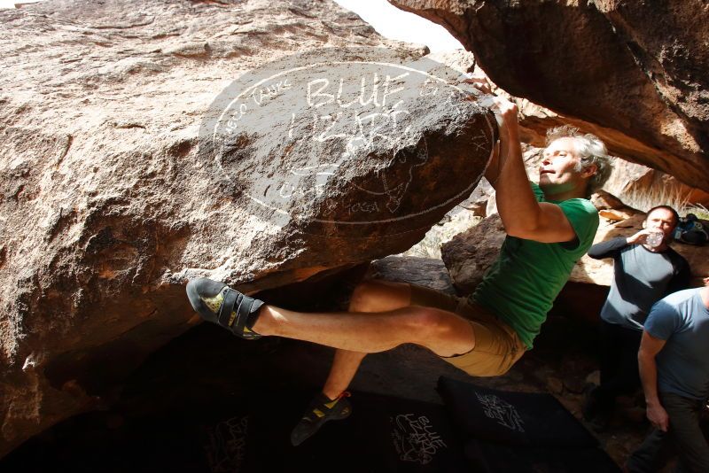 Bouldering in Hueco Tanks on 03/06/2020 with Blue Lizard Climbing and Yoga

Filename: SRM_20200306_1434310.jpg
Aperture: f/9.0
Shutter Speed: 1/250
Body: Canon EOS-1D Mark II
Lens: Canon EF 16-35mm f/2.8 L