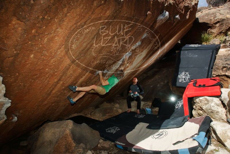 Bouldering in Hueco Tanks on 03/06/2020 with Blue Lizard Climbing and Yoga

Filename: SRM_20200306_1528450.jpg
Aperture: f/8.0
Shutter Speed: 1/250
Body: Canon EOS-1D Mark II
Lens: Canon EF 16-35mm f/2.8 L