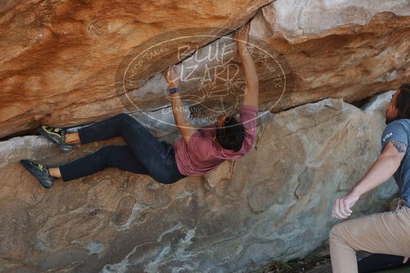 Bouldering in Hueco Tanks on 03/16/2020 with Blue Lizard Climbing and Yoga

Filename: SRM_20200316_1057250.jpg
Aperture: f/4.0
Shutter Speed: 1/500
Body: Canon EOS-1D Mark II
Lens: Canon EF 50mm f/1.8 II