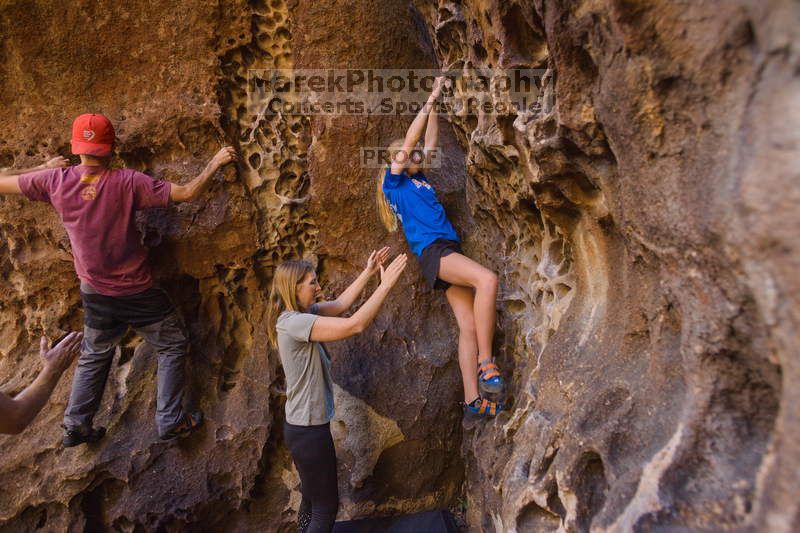 Bouldering in Hueco Tanks on 10/19/2021 with Blue Lizard Climbing and Yoga

Filename: SRM_20211019_1221570.jpg
Aperture: f/4.0
Shutter Speed: 1/80
Body: Canon EOS-1D Mark II
Lens: Canon EF 16-35mm f/2.8 L