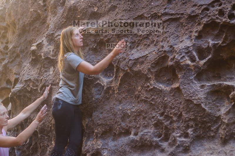 Bouldering in Hueco Tanks on 10/19/2021 with Blue Lizard Climbing and Yoga

Filename: SRM_20211019_1329530.jpg
Aperture: f/2.8
Shutter Speed: 1/80
Body: Canon EOS-1D Mark II
Lens: Canon EF 50mm f/1.8 II