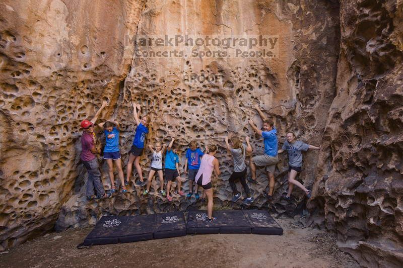 Bouldering in Hueco Tanks on 10/19/2021 with Blue Lizard Climbing and Yoga

Filename: SRM_20211019_1345320.jpg
Aperture: f/5.0
Shutter Speed: 1/60
Body: Canon EOS-1D Mark II
Lens: Canon EF 16-35mm f/2.8 L