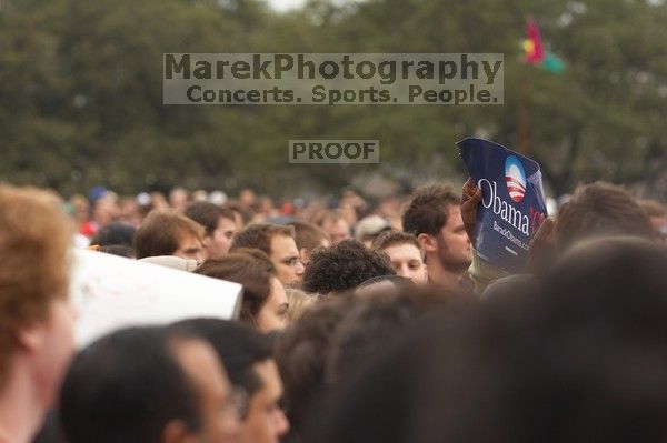 The Barack Obama "Kick-Ass" Rally--the Obama for president, 2008, rally

Filename: SRM_20070223_1429463.jpg
Aperture: f/4.5
Shutter Speed: 1/400
Body: Canon EOS 20D
Lens: Canon EF 80-200mm f/2.8 L