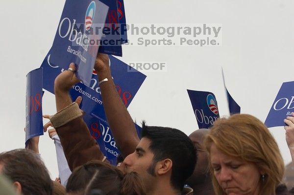 The Barack Obama "Kick-Ass" Rally--the Obama for president, 2008, rally

Filename: SRM_20070223_1448142.jpg
Aperture: f/8.0
Shutter Speed: 1/320
Body: Canon EOS 20D
Lens: Canon EF 80-200mm f/2.8 L