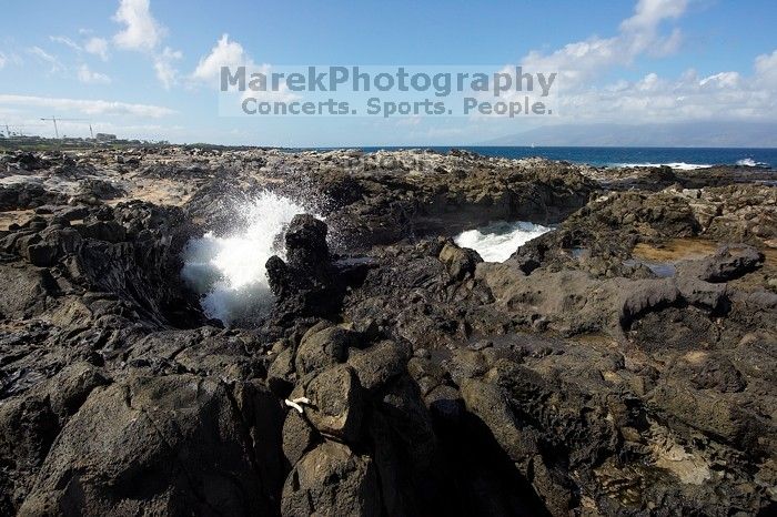 Hike to the Nakalele blowholes along the surf-beaten lava formations.

Filename: SRM_20071219_1229573.jpg
Aperture: f/8.0
Shutter Speed: 1/2500
Body: Canon EOS-1D Mark II
Lens: Sigma 15-30mm f/3.5-4.5 EX Aspherical DG DF