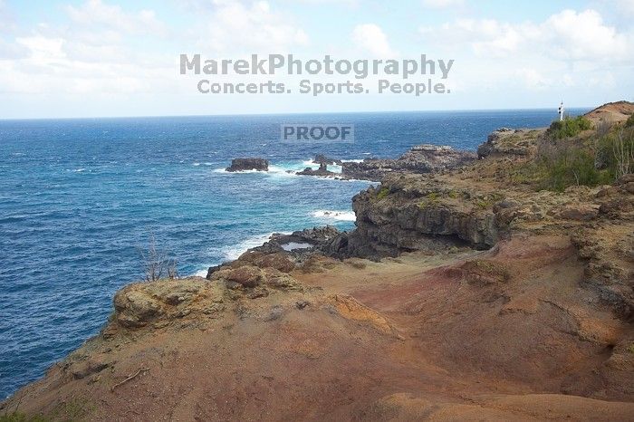 Hike to the Nakalele blowholes along the surf-beaten lava formations.

Filename: SRM_20071219_1315046.jpg
Aperture: f/10.0
Shutter Speed: 1/500
Body: Canon EOS-1D Mark II
Lens: Sigma 15-30mm f/3.5-4.5 EX Aspherical DG DF