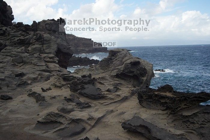 Hike to the Nakalele blowholes along the surf-beaten lava formations.

Filename: SRM_20071219_1339140.jpg
Aperture: f/10.0
Shutter Speed: 1/800
Body: Canon EOS-1D Mark II
Lens: Sigma 15-30mm f/3.5-4.5 EX Aspherical DG DF