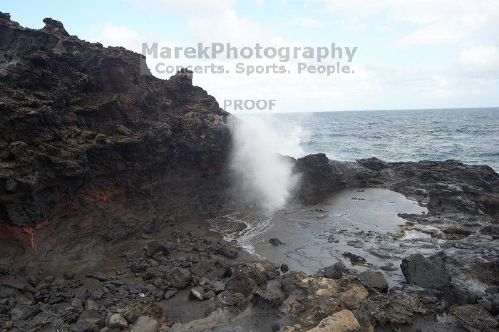 Hike to the Nakalele blowholes along the surf-beaten lava formations.

Filename: SRM_20071219_1342141.jpg
Aperture: f/10.0
Shutter Speed: 1/400
Body: Canon EOS-1D Mark II
Lens: Sigma 15-30mm f/3.5-4.5 EX Aspherical DG DF