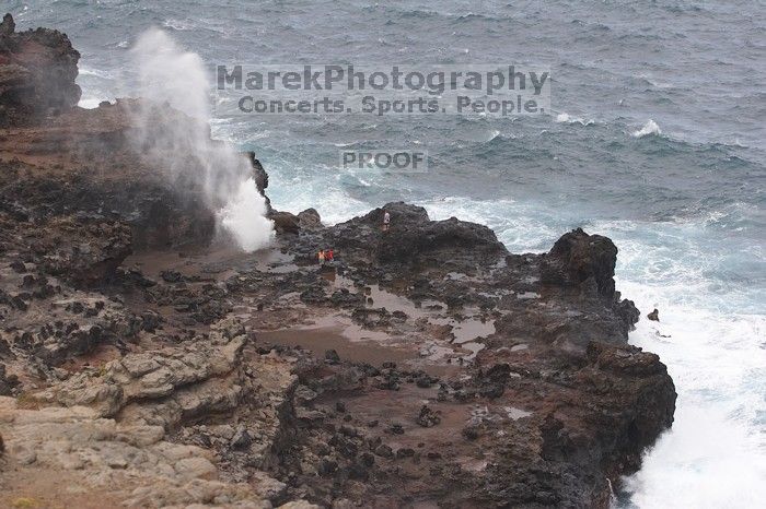 Hike to the Nakalele blowholes along the surf-beaten lava formations.

Filename: SRM_20071219_1405443.jpg
Aperture: f/5.6
Shutter Speed: 1/1600
Body: Canon EOS 20D
Lens: Canon EF 80-200mm f/2.8 L