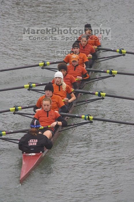 The women's rowing team competed in the 2008 Fighting Nutria on Saturday, February 16, 2008.

Filename: SRM_20080216_0829363.jpg
Aperture: f/4.0
Shutter Speed: 1/640
Body: Canon EOS-1D Mark II
Lens: Canon EF 300mm f/2.8 L IS