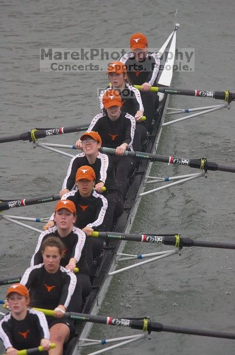 The women's rowing team competed in the 2008 Fighting Nutria on Saturday, February 16, 2008.

Filename: SRM_20080216_0831544.jpg
Aperture: f/4.0
Shutter Speed: 1/800
Body: Canon EOS-1D Mark II
Lens: Canon EF 300mm f/2.8 L IS