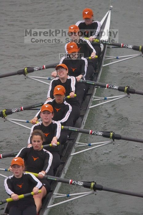 The women's rowing team competed in the 2008 Fighting Nutria on Saturday, February 16, 2008.

Filename: SRM_20080216_0831565.jpg
Aperture: f/4.0
Shutter Speed: 1/800
Body: Canon EOS-1D Mark II
Lens: Canon EF 300mm f/2.8 L IS