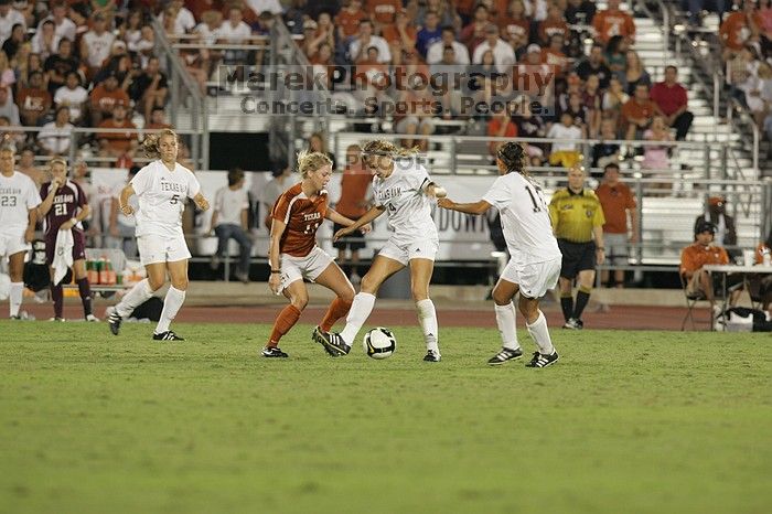 UT sophomore Niki Arlitt (#11, Forward).  The University of Texas women's soccer team tied 0-0 against the Texas A&M Aggies Friday night, September 27, 2008.

Filename: SRM_20080926_2040220.jpg
Aperture: f/4.0
Shutter Speed: 1/200
Body: Canon EOS-1D Mark II
Lens: Canon EF 300mm f/2.8 L IS