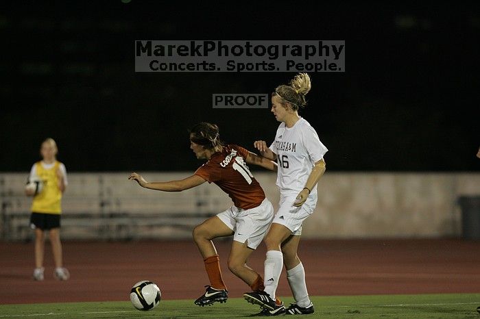 UT senior Stephanie Logterman (#10, Defender).  The University of Texas women's soccer team tied 0-0 against the Texas A&M Aggies Friday night, September 27, 2008.

Filename: SRM_20080926_2058008.jpg
Aperture: f/2.8
Shutter Speed: 1/640
Body: Canon EOS-1D Mark II
Lens: Canon EF 300mm f/2.8 L IS