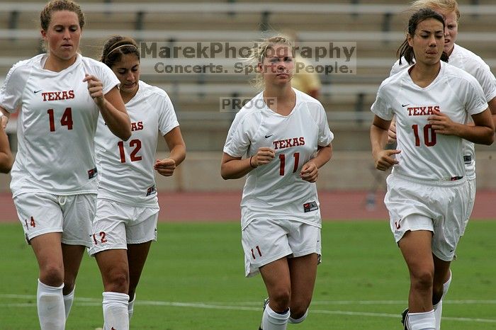 The University of Texas women's soccer team won 2-1 against the Iowa State Cyclones Sunday afternoon, October 5, 2008.

Filename: SRM_20081005_11555859.jpg
Aperture: f/8.0
Shutter Speed: 1/1000
Body: Canon EOS-1D Mark II
Lens: Canon EF 300mm f/2.8 L IS