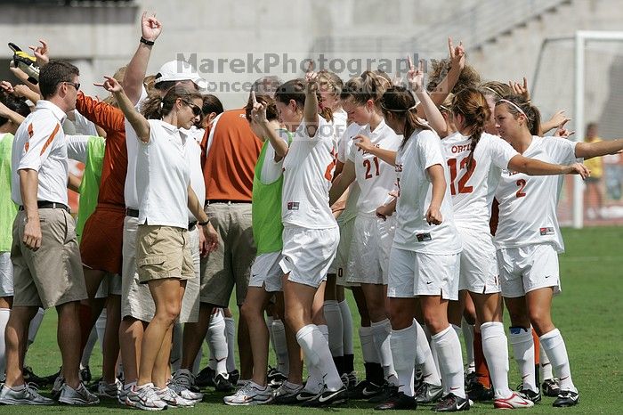 The University of Texas women's soccer team won 2-1 against the Iowa State Cyclones Sunday afternoon, October 5, 2008.

Filename: SRM_20081005_12590470.jpg
Aperture: f/5.6
Shutter Speed: 1/4000
Body: Canon EOS-1D Mark II
Lens: Canon EF 300mm f/2.8 L IS