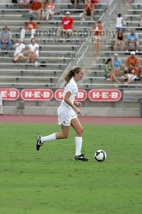 UT freshman Lucy Keith (#6, Midfielder) in the second half.  The University of Texas women's soccer team won 2-1 against the Iowa State Cyclones Sunday afternoon, October 5, 2008.

Filename: SRM_20081005_13073010.jpg
Aperture: f/5.6
Shutter Speed: 1/1250
Body: Canon EOS-1D Mark II
Lens: Canon EF 300mm f/2.8 L IS